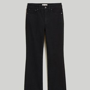 Maxwell Kick Out Crop Jeans in Black Rinse Wash, Size 26, NWT